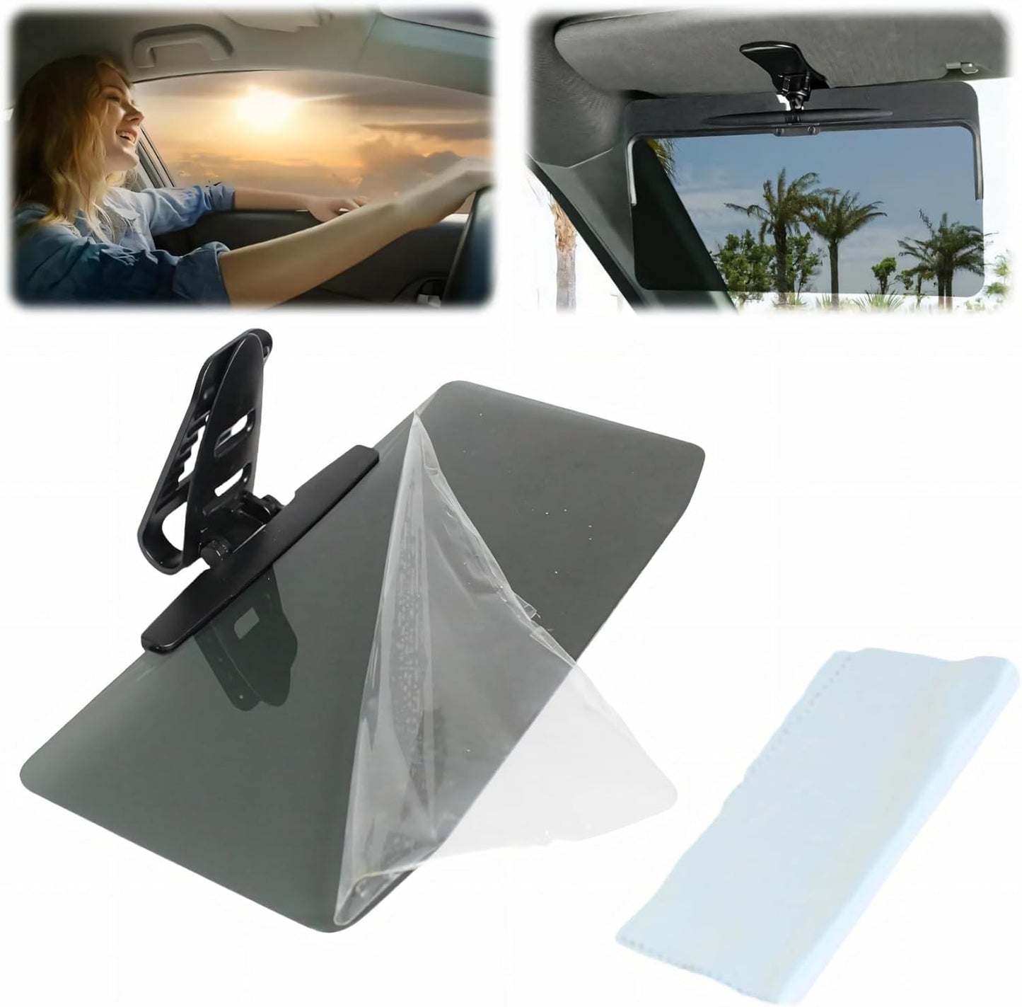 ClarityDrive™ Pare-Soleil Intelligent 180°