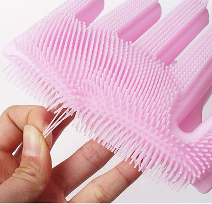 AquaGrip™ Gants de Nettoyage Silicone Multifonction